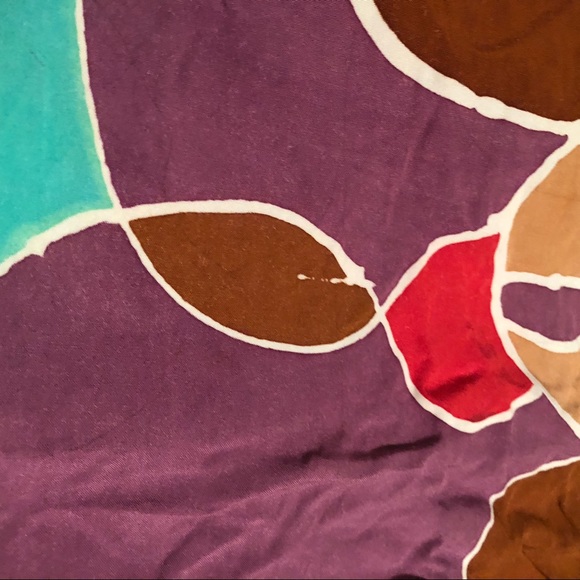 Vintage 100% rayon Made in Indonesia Sarong/beach coverup. By brand Koochee. - Picture 6 of 7